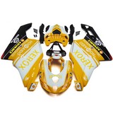 022 Fairing Ducati 749 999 03 04 2003 2004 Xerox Yellow White